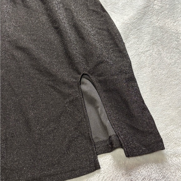 SHEIN Black Glitter Bodycon Dress - Picture 2 of 6